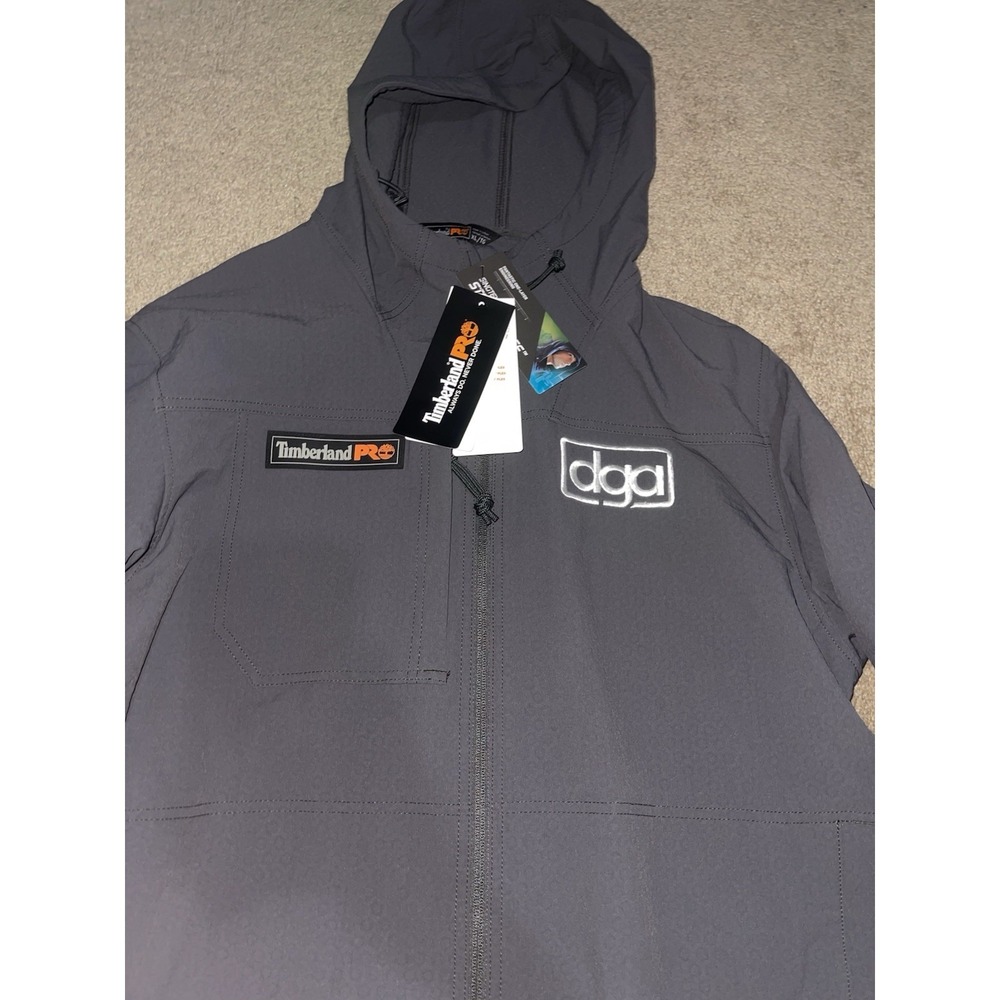 New With Tag Timberland Pro Grey Storm Fleece Softshell Jacket Men's Size XL